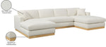 Johanna - 3 Piece Sectional - Natural Base