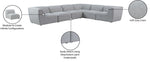 Miramar - 6 Piece Modular Sectional