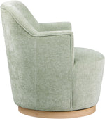 Clarita - Chenille Swivel Accent Chair