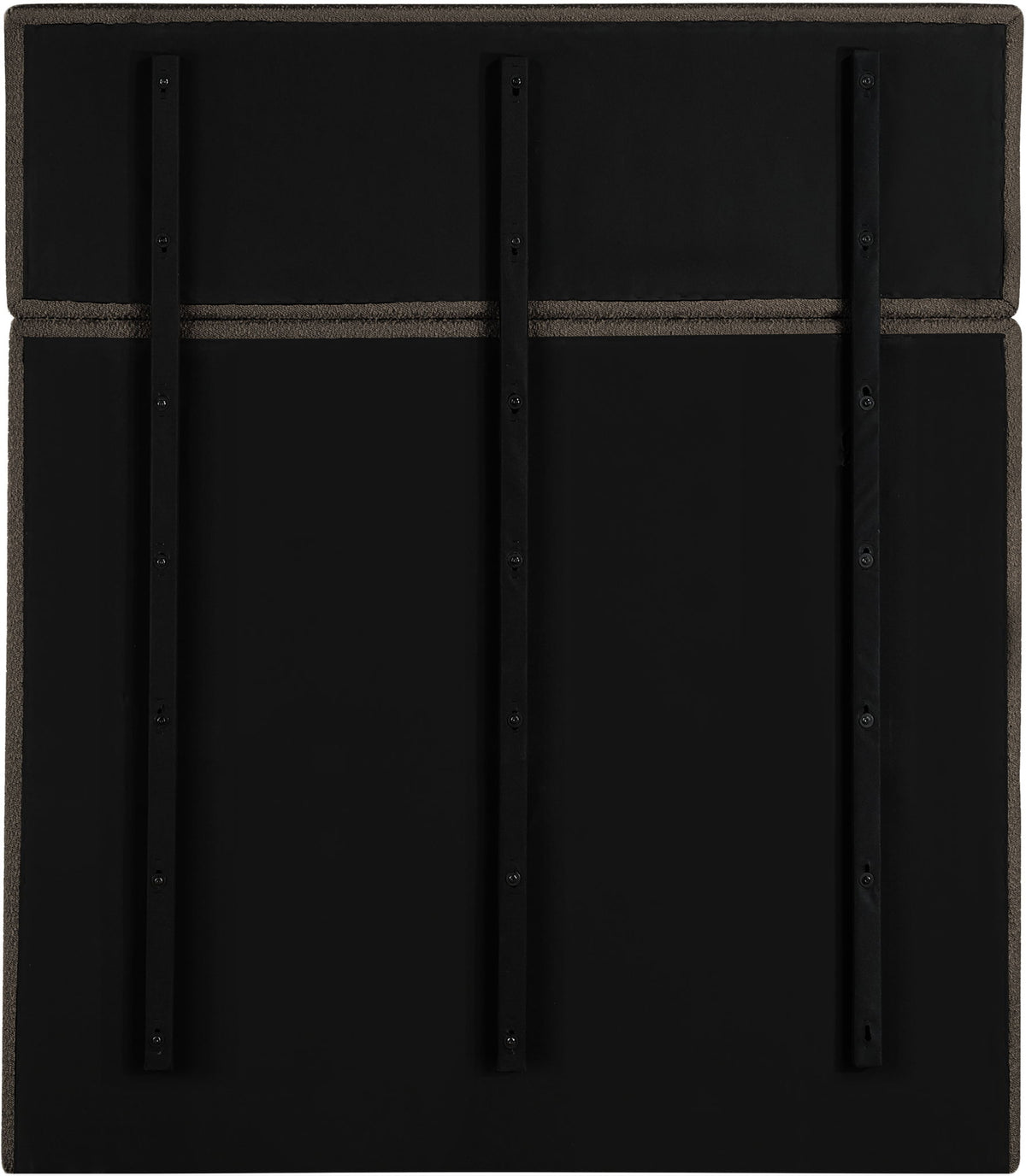 Adam - Boucle Fabric Bed With 70.5" Headboard