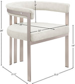 Marcello - Dining Chair (Set of 2) - Stone