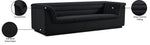 Cascade - Velvet Sofa