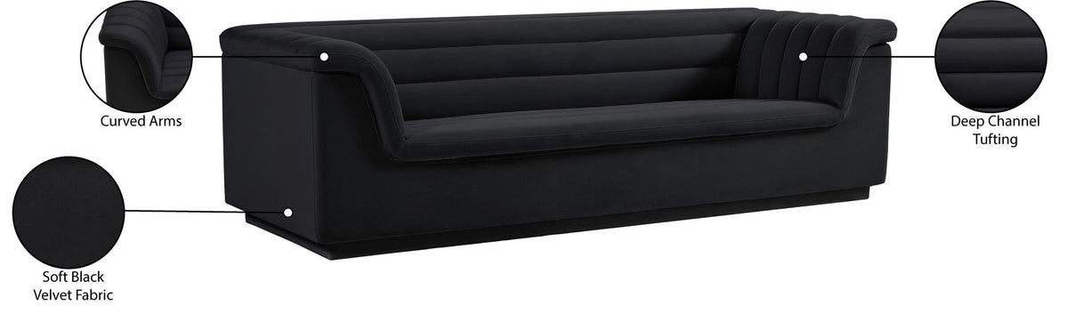 Cascade - Velvet Sofa