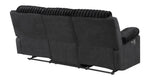 Glory Furniture - Plush - Reclining Sofa With Table And LED Belt