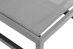 Maldives - Water Resistant Outdoor Patio Adjustable Sun Chaise Lounge Chair With Gray Base