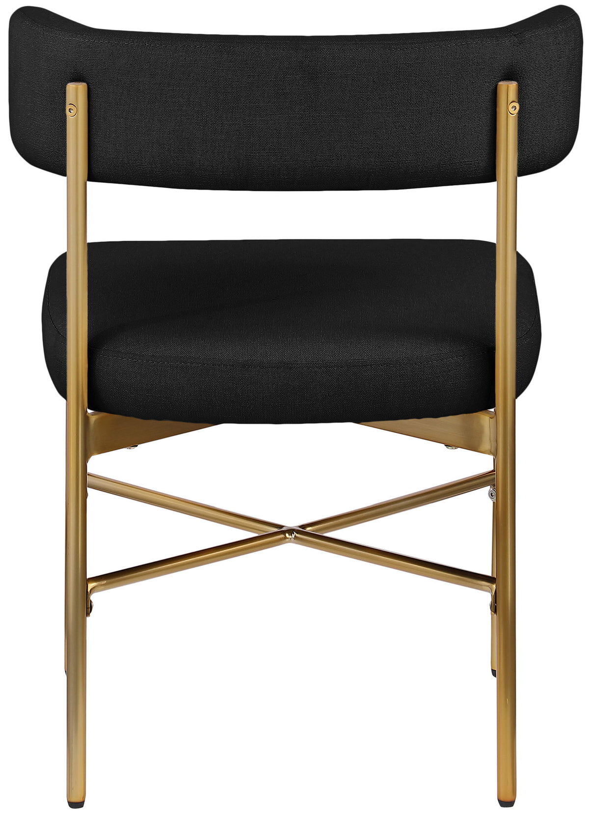 Rivage - Durable Dining Chair With Gold Frame (Set of 2)