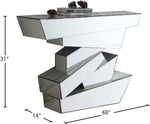 Jade - Console Table - Silver
