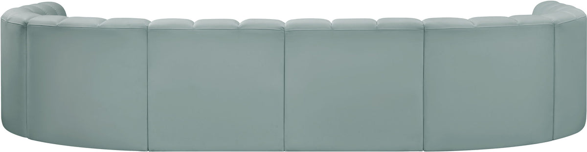 Arc - Faux Leather Modular U-Shaped Sectional