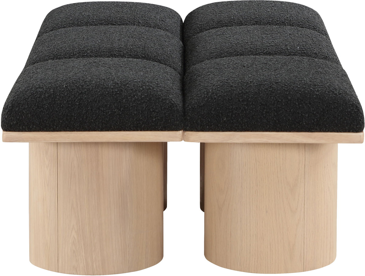 Pavilion - 6 Piece Modular Bench With Natural Base