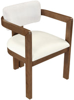 Ravina - Upholstered Dining Chair With Stained Brown Base (Set of 2)