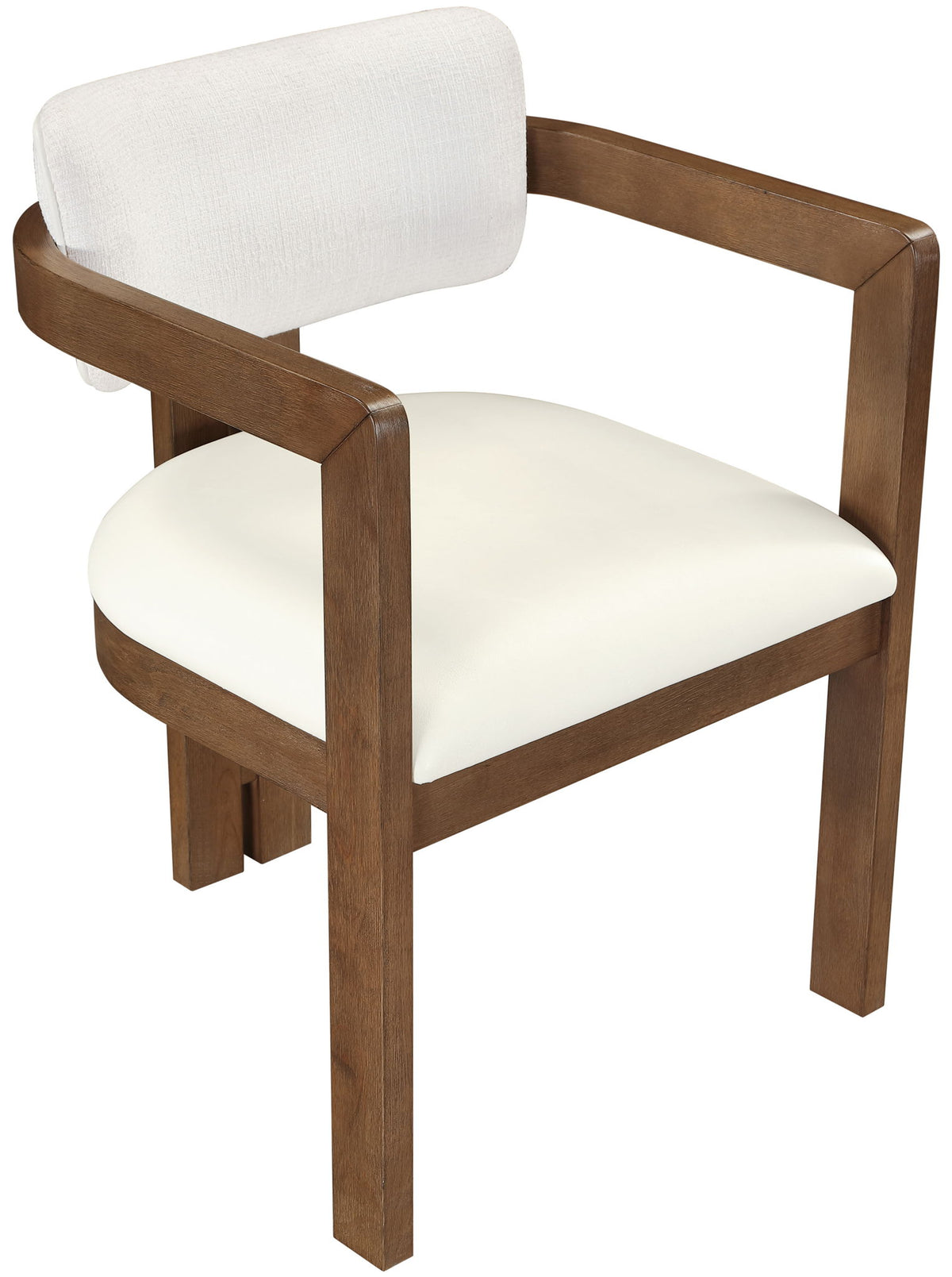Ravina - Upholstered Dining Chair With Stained Brown Base (Set of 2)
