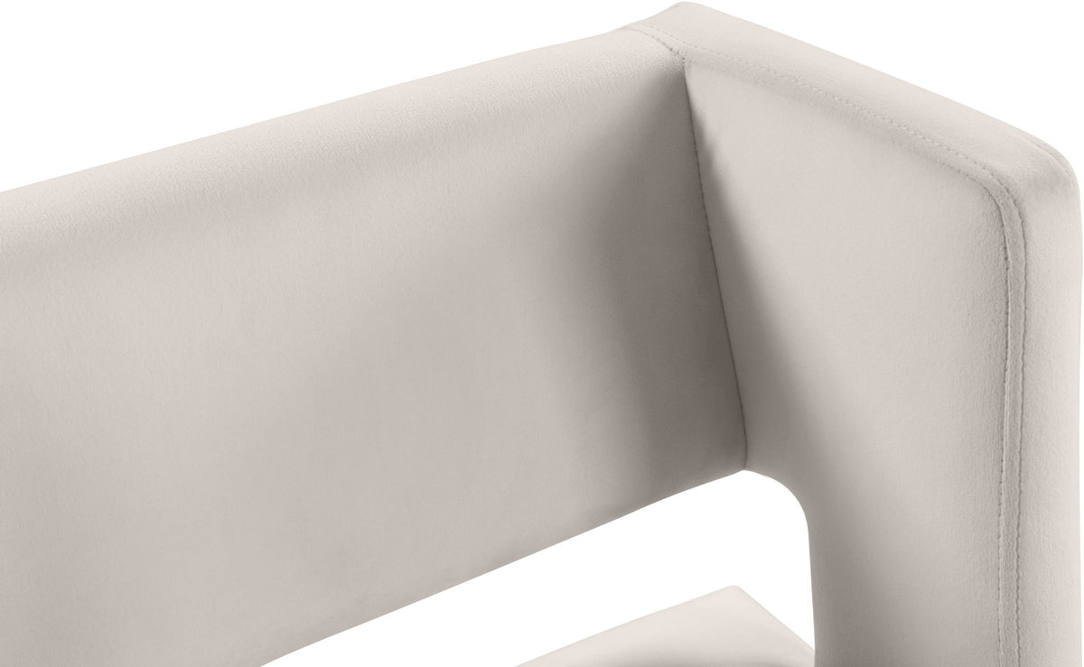 Caleb - Counter Stool with Gold Legs (Set of 2)