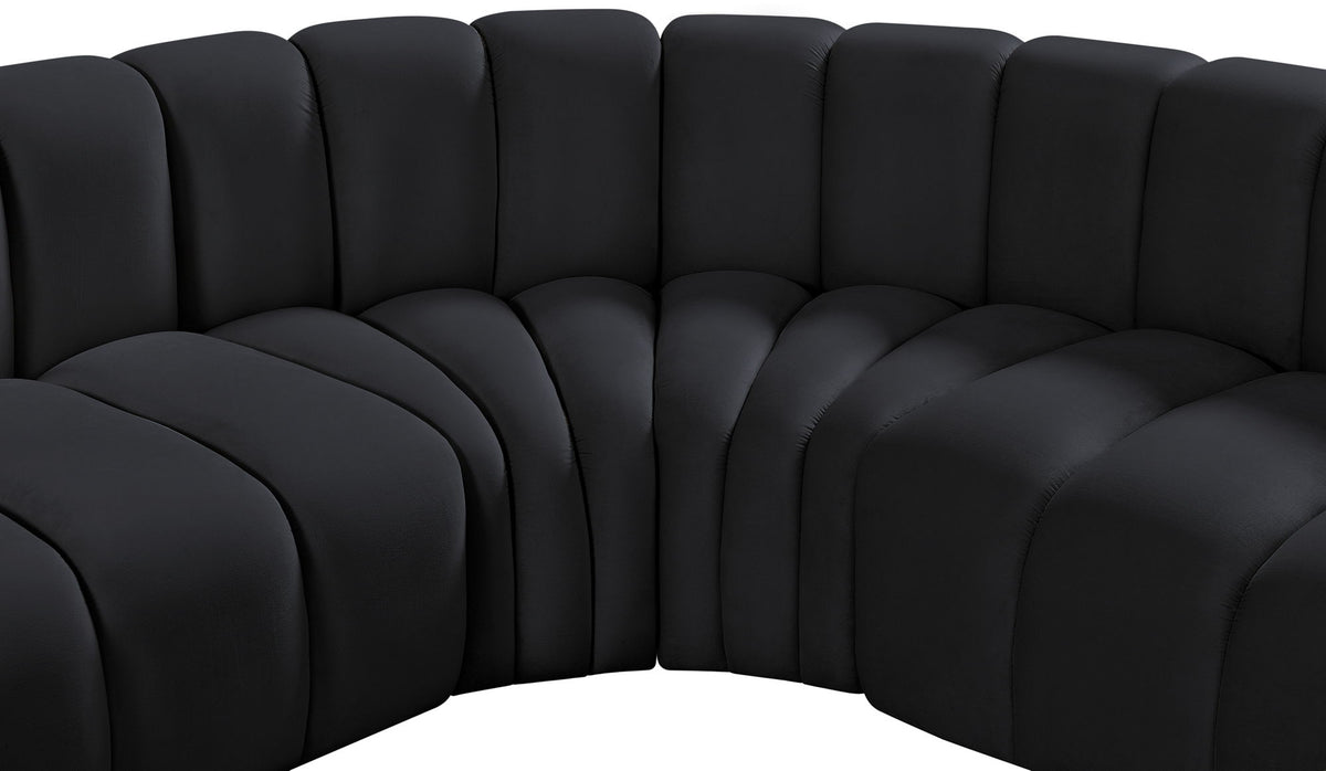 Arc - Velvet 7 Piece Modular Sofa