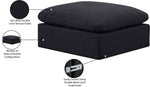 Indulge - Linen Ottoman