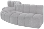 Arc - Boucle Fabric 5 Piece Modular Sofa