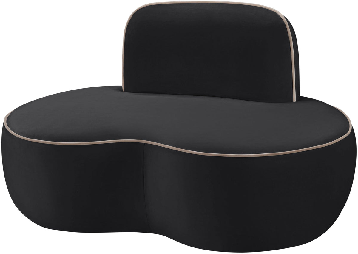 Swerve - Velvet Upholstered Chair
