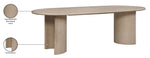 Caldra - Oak Veneer And Solid Wood Dining Table