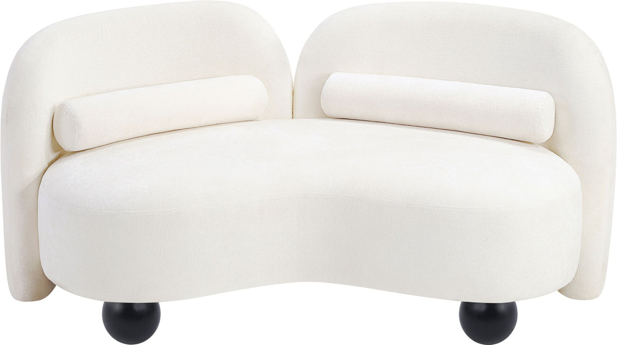 Daphne - Chenille Loveseat