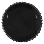 Circle Of Piers - Round Mirror - Black