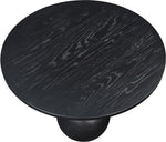 Fitch - Wood Oak Veneer Coffee Table - 3 Legs