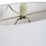 Moorea - Marble Table Lamp - Green