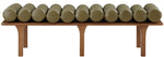 Landon - Bench With Brown Base