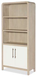 Home Office - Wood Bookcase - Light Brown