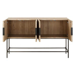 Lunar - 4 Door Elm Wood Cabinet
