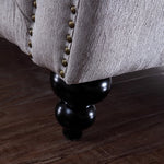 Alexandrina Grey Tufted Velvet Loveseat by VIG Furniture - View 5