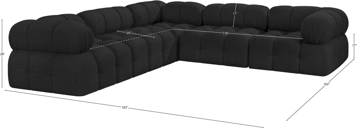 Ames - 5 Piece Modular Sectional