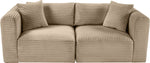 Shaggy - Fabric 2 Seat Modular Sofa