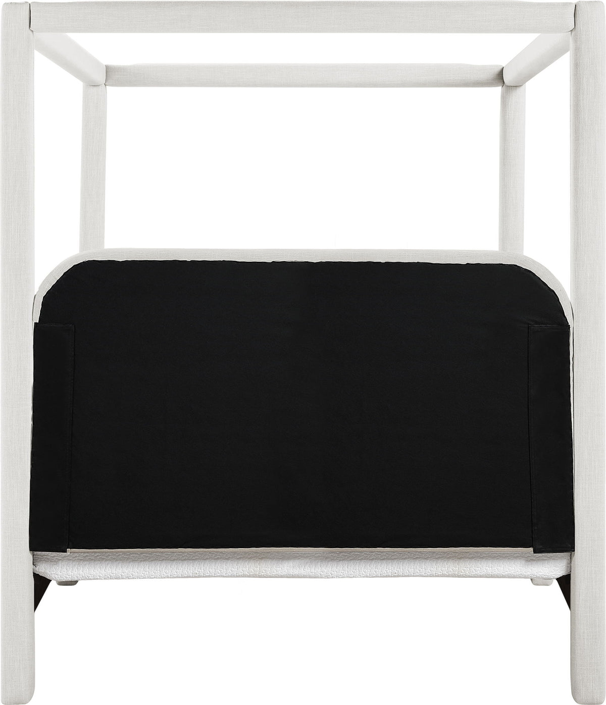 Salina - Linen Textured Fabric Upholstered Bed