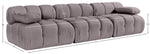 Orin - Velvet 3 Piece Modular Sofa