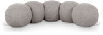 Apollo - Boucle Fabric Bench