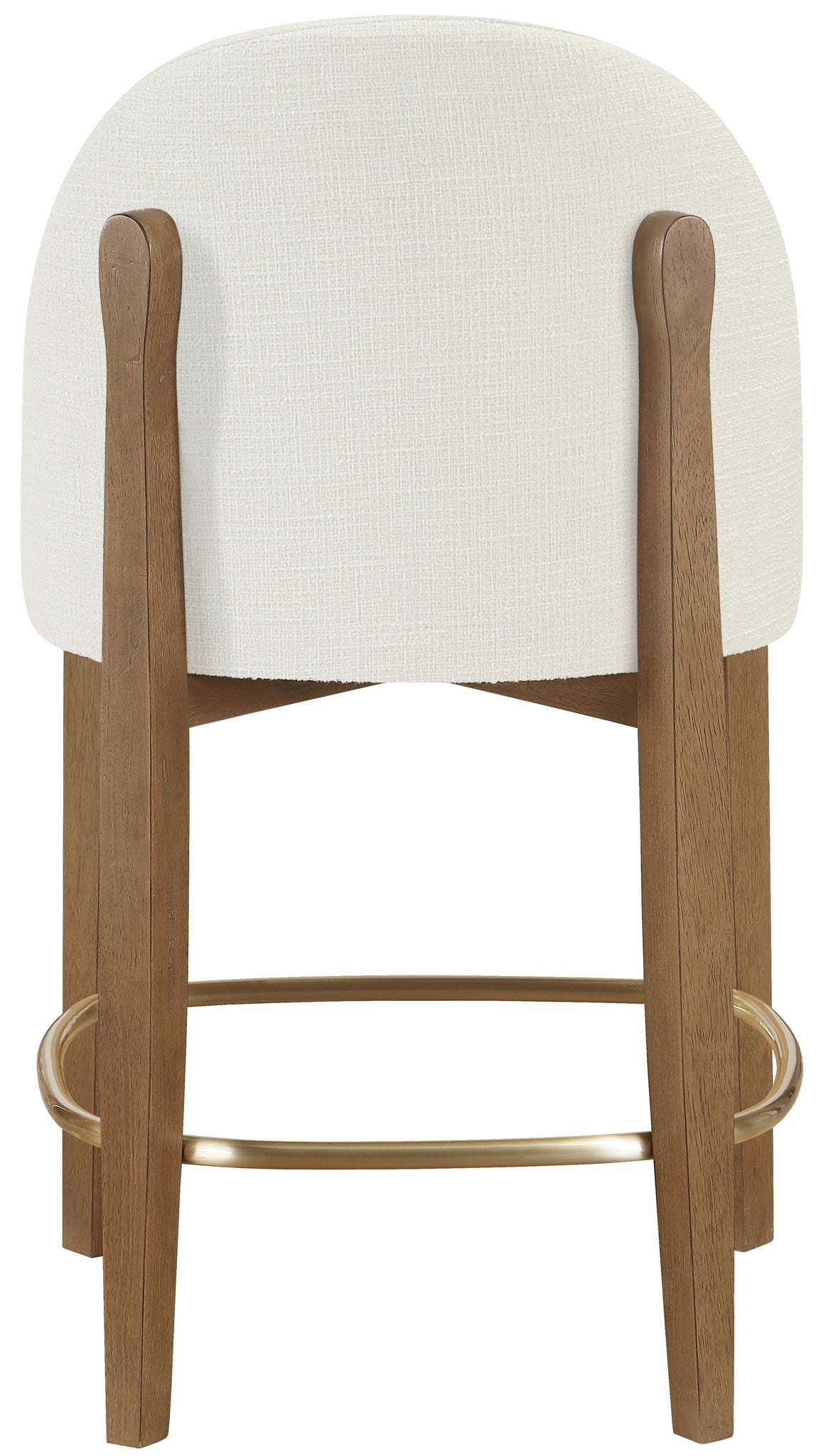 Torino - Counter Stool With Brushed Brown Base