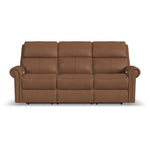 Bernard - Power Reclining Sofa With Console, Power Headrest, & Lumbar