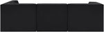 Rummi - Velvet Performance Fabric Upholstered 5 Piece Modular Sectional