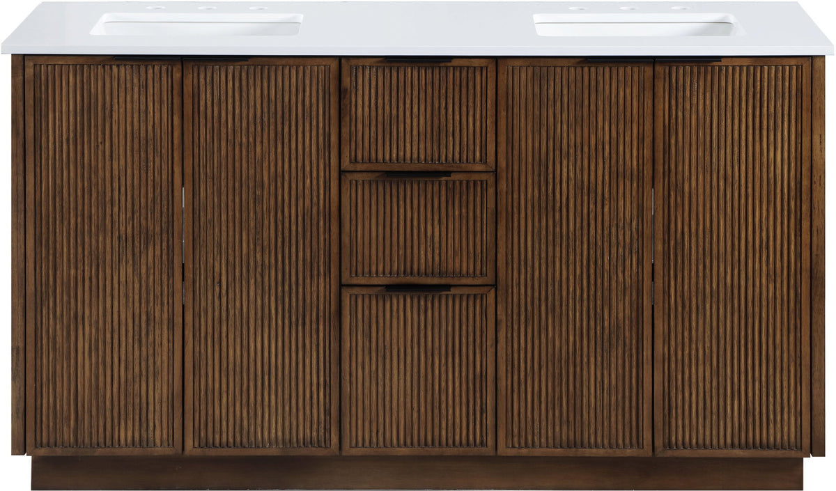 Willard - Engineered Stone And Solid Wood Bathroom Vanity