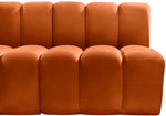 Arc - Velvet 5 Piece U-Shaped Modular Sofa
