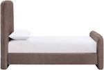 Fira - Chenille Fabric Upholstered Bed