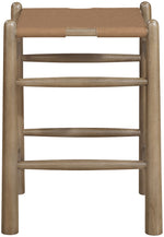 Santos - Backless Counter Stool With Stained Brown Base