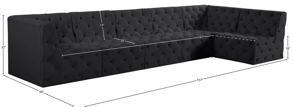 Tuft - 6 Piece Modular Sectional