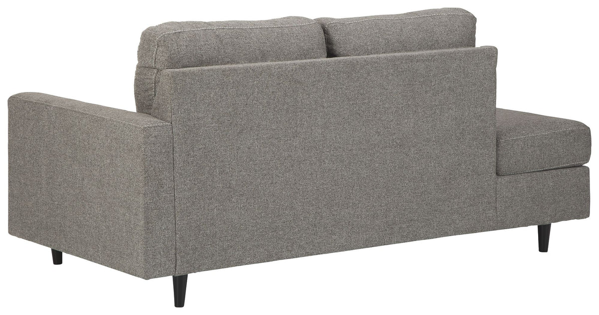 Lyman - RAF Corner Chaise - Graphite
