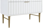 Modernist - Bathroom Vanity With Gold Legs