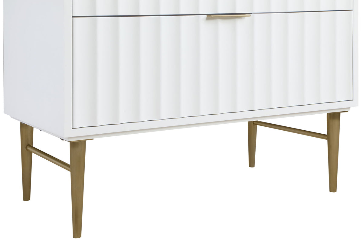 Modernist - Bathroom Vanity With Gold Legs