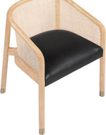 Sylvan - Vegan Leather Dining Chair (Set of 2) - Natural Frame