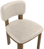 Paloma - Vegan Leather Upholstered Dining Chair (Set of 2) - Brown Frame
