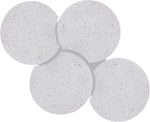 Dimple - 20" 4 Piece Modular Coffee Table - Terazzo Finish