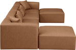 Cube - 6 Piece Modular Double Chaise Sectional