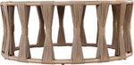 San Pietro - Aluminum Outdoor Patio Coffee Table - Natural